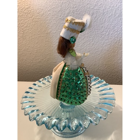 1970s Lil Missy Beaded Sequin Majorette #13332 Doll Great St. Patrick's Day Gift - Picture 7 of 10